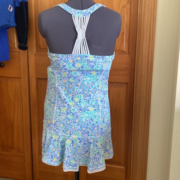 Lily Pulitzer Luxletic Blue Haven Biancas tennis dress size larger - Picture 4 of 8